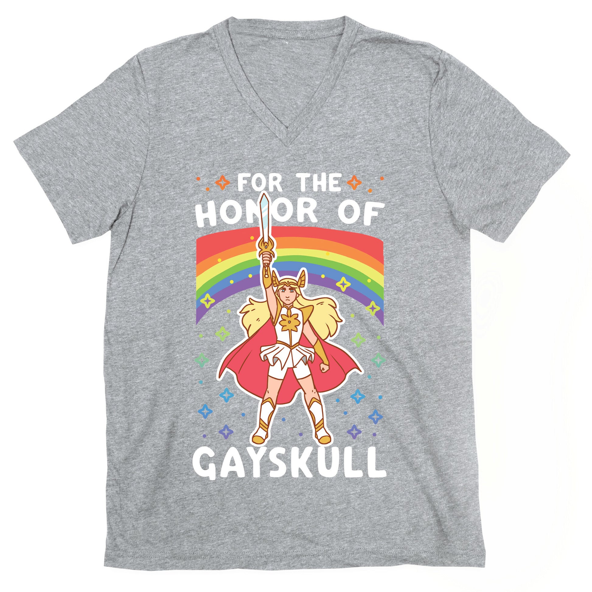 For the Honor of Gayskull V-Neck