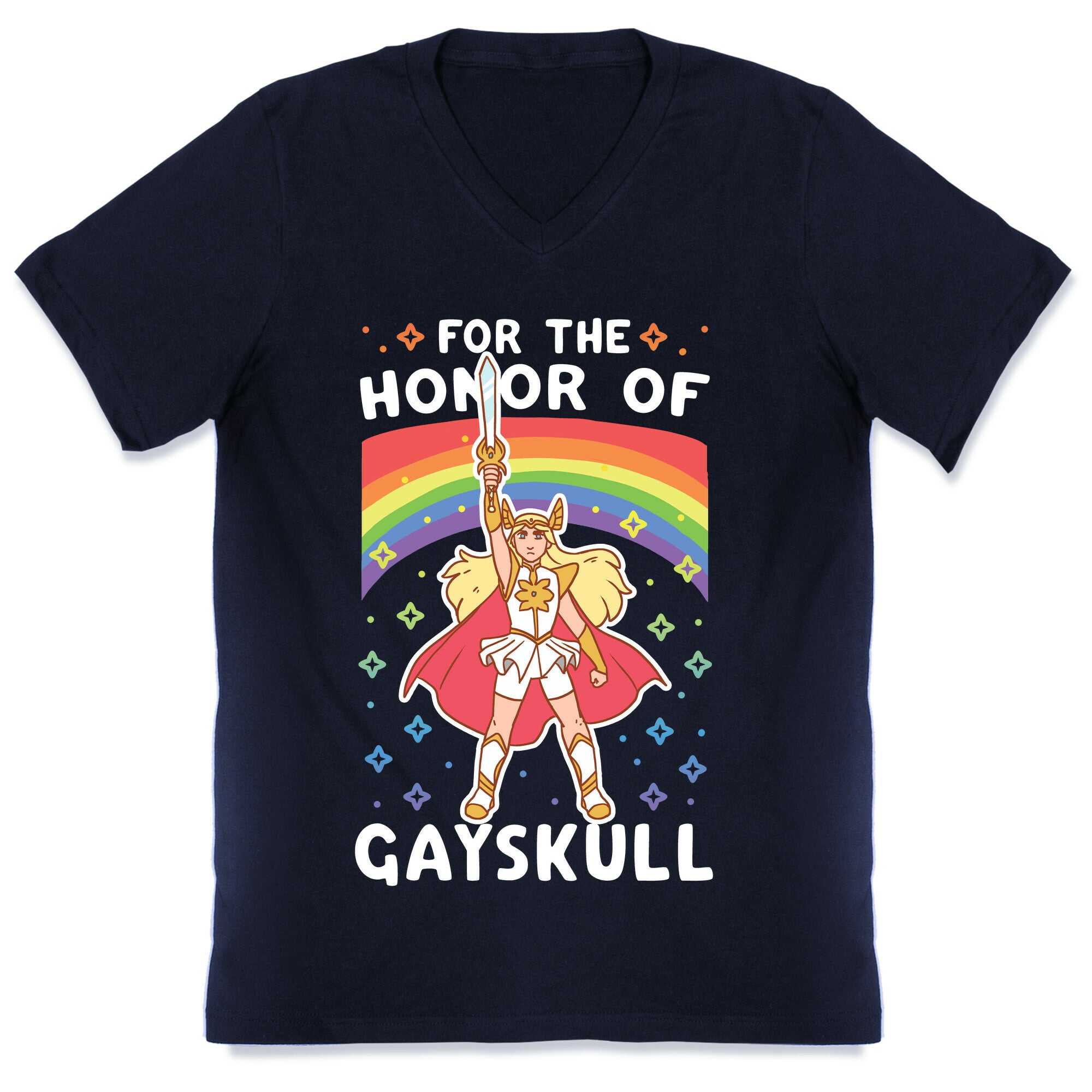 For the Honor of Gayskull V-Neck