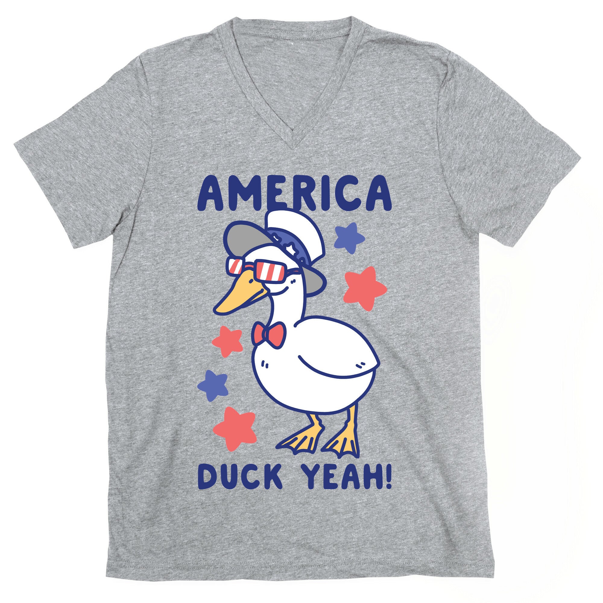 America Duck Yeah V-Neck