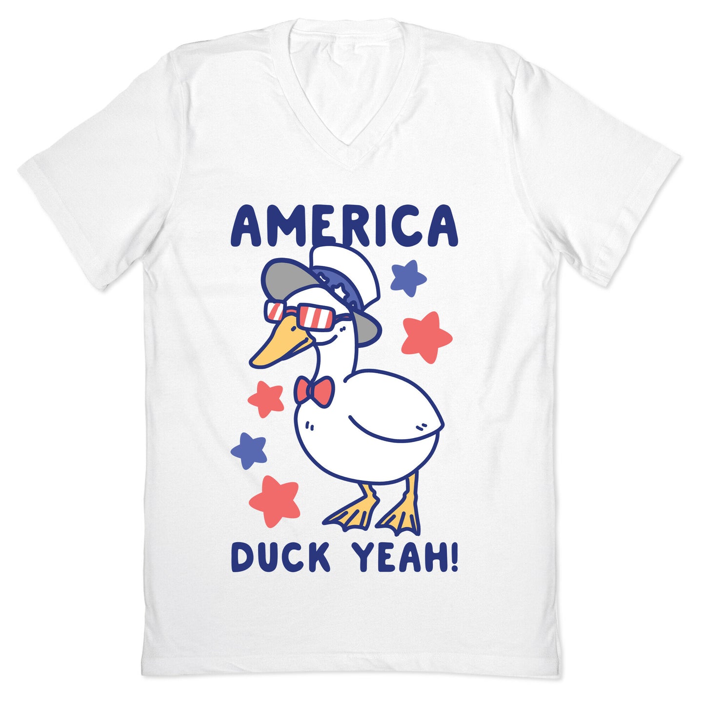 America Duck Yeah V-Neck