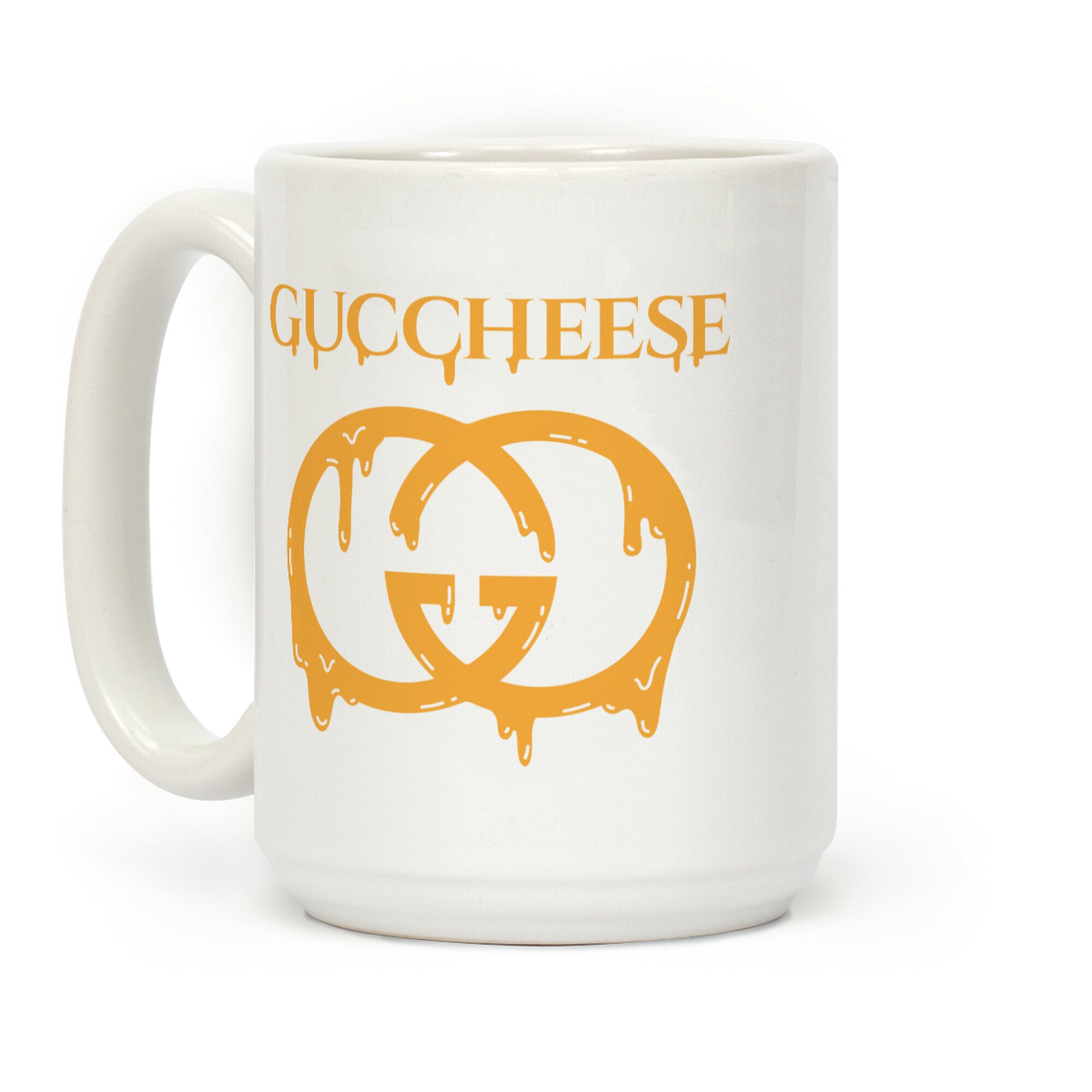Guccheese Cheesy Gucci Parody Coffee Mug