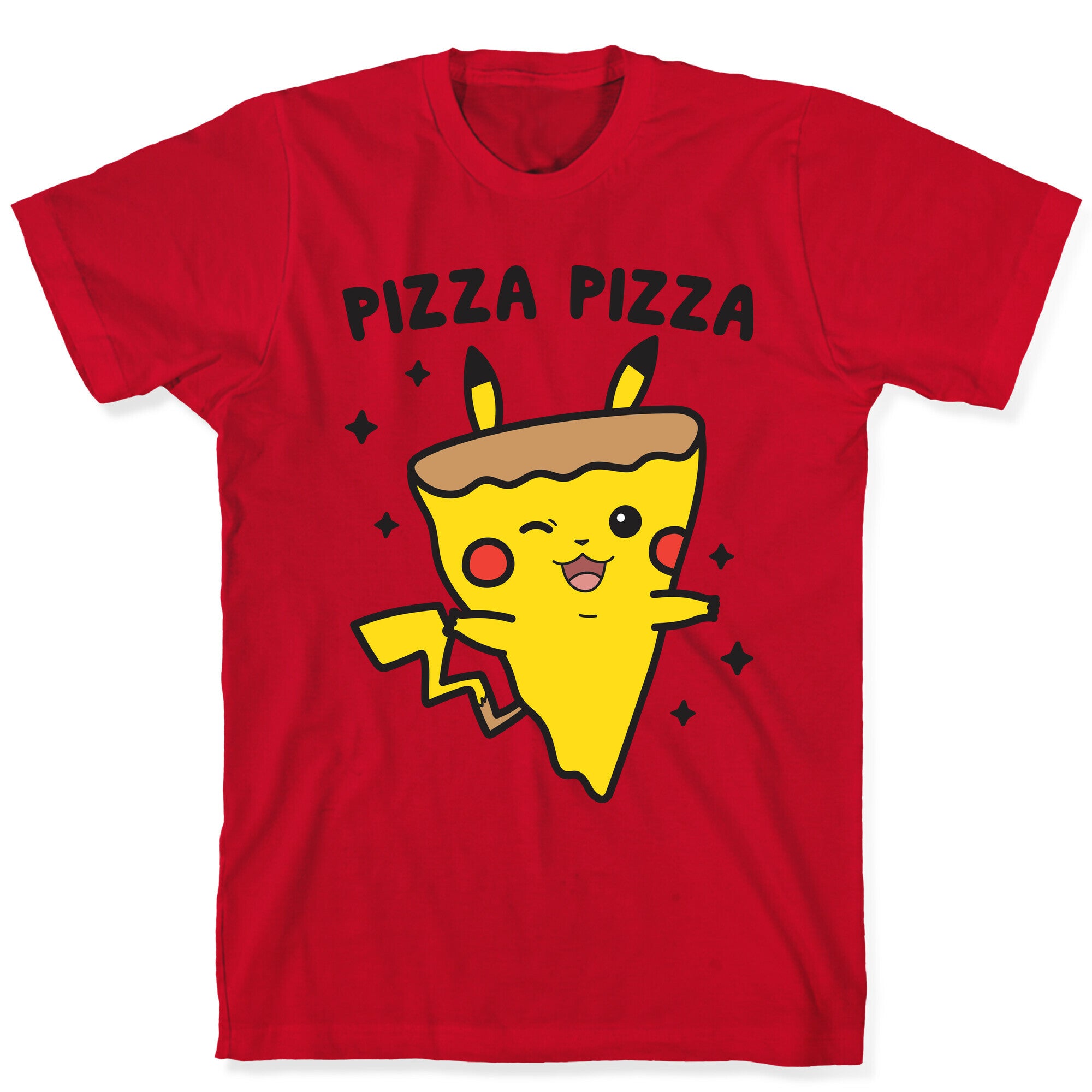 Pizza Pizza Pikachu Parody T-Shirt