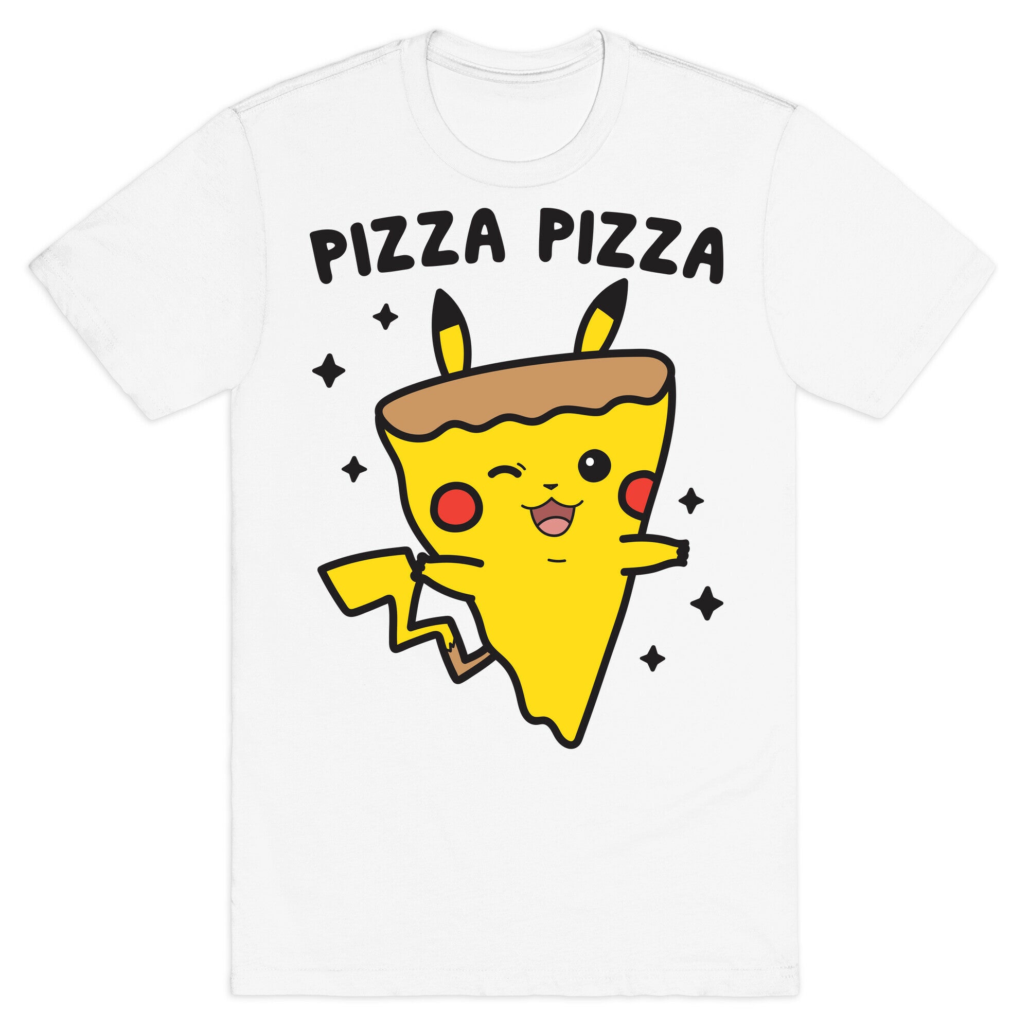 Pizza Pizza Pikachu Parody T-Shirt