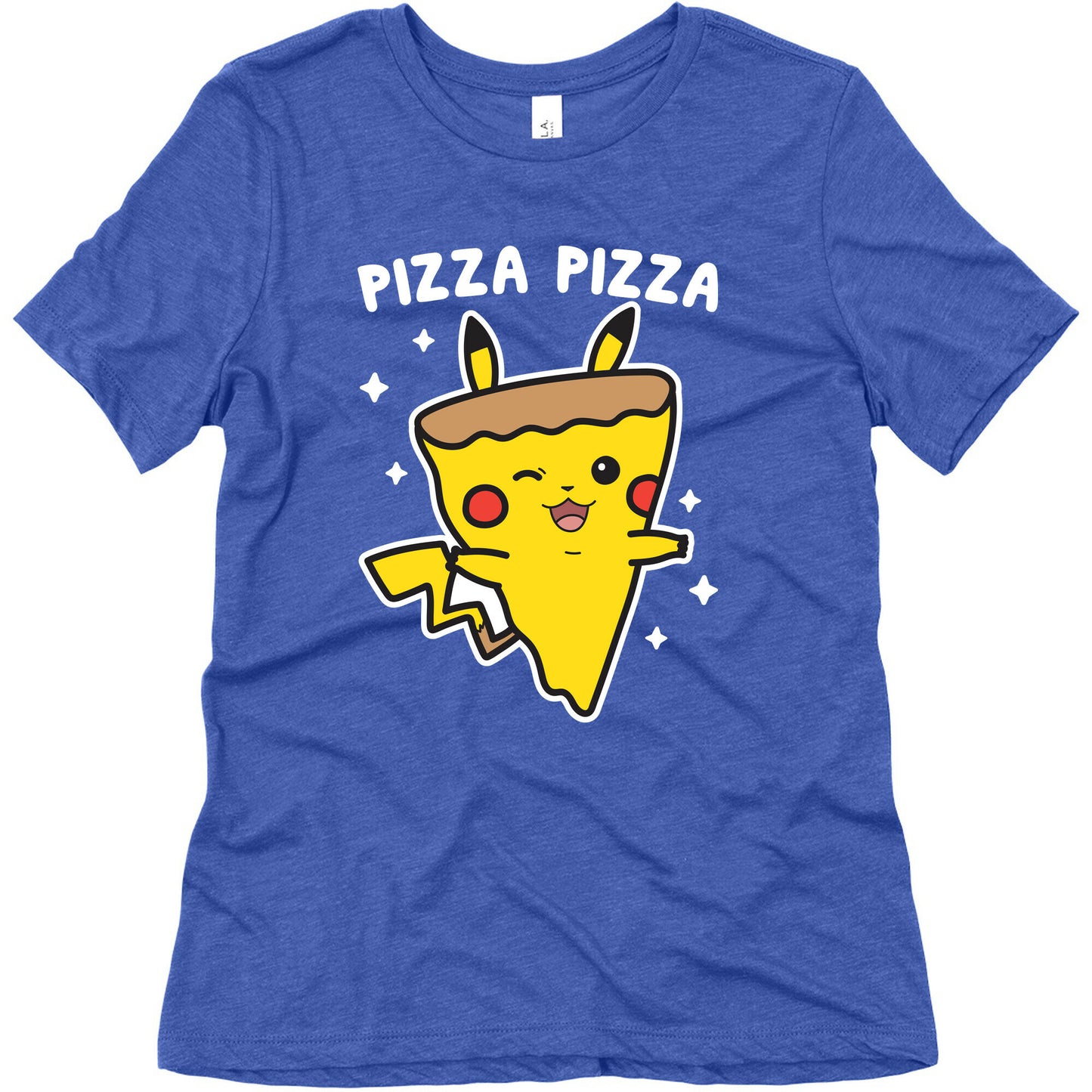 Pizza Pizza Pikachu Parody Women's Triblend Tee