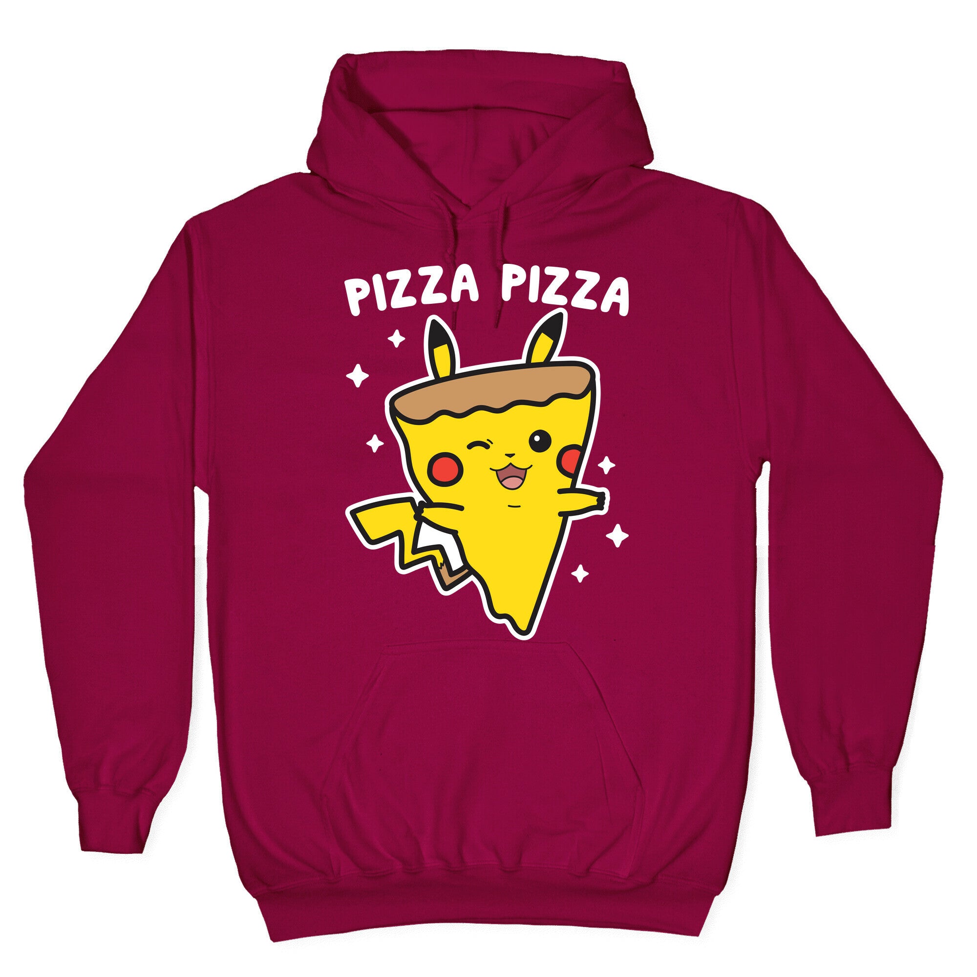 Pizza Pizza Pikachu Parody Hoodie