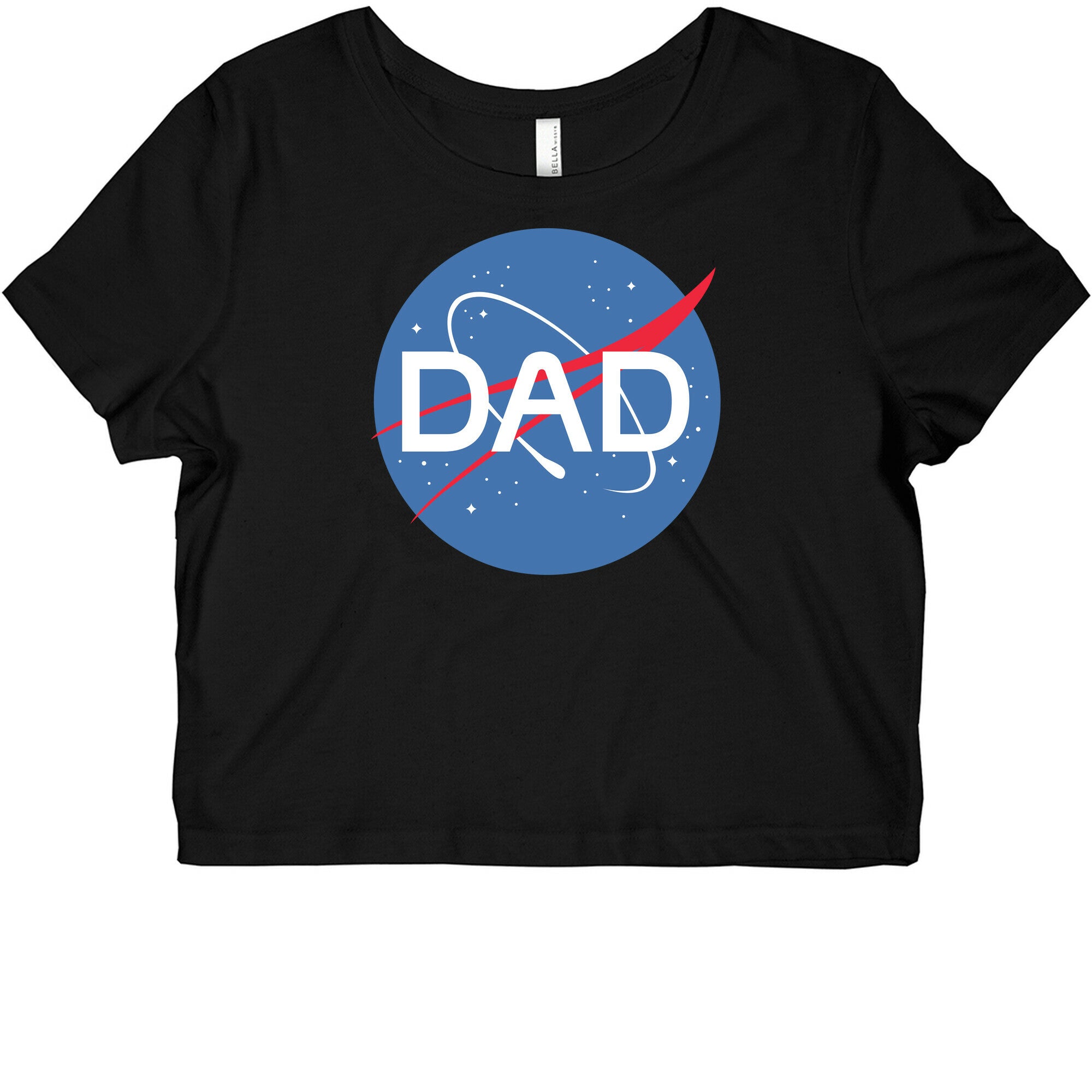 DAD Nasa Parody Graphic Baby Tee
