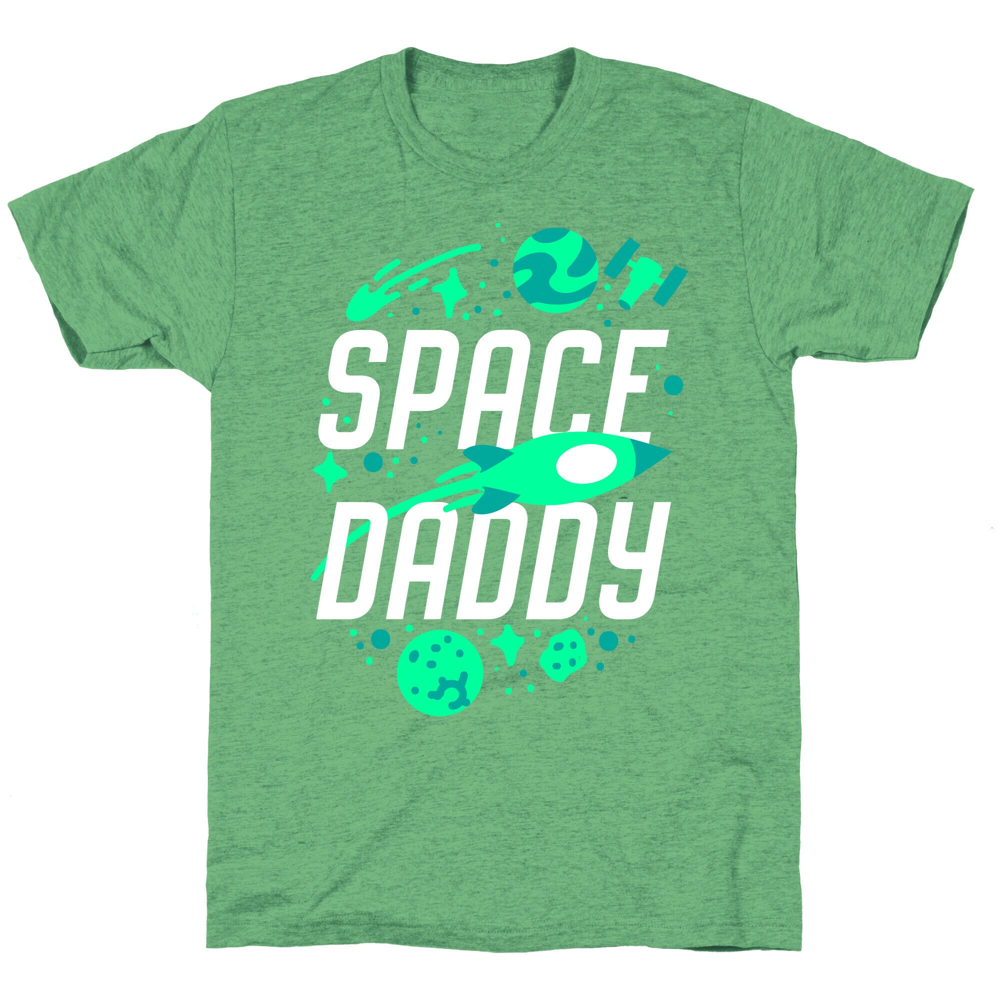 Space Daddy Unisex Triblend Tee