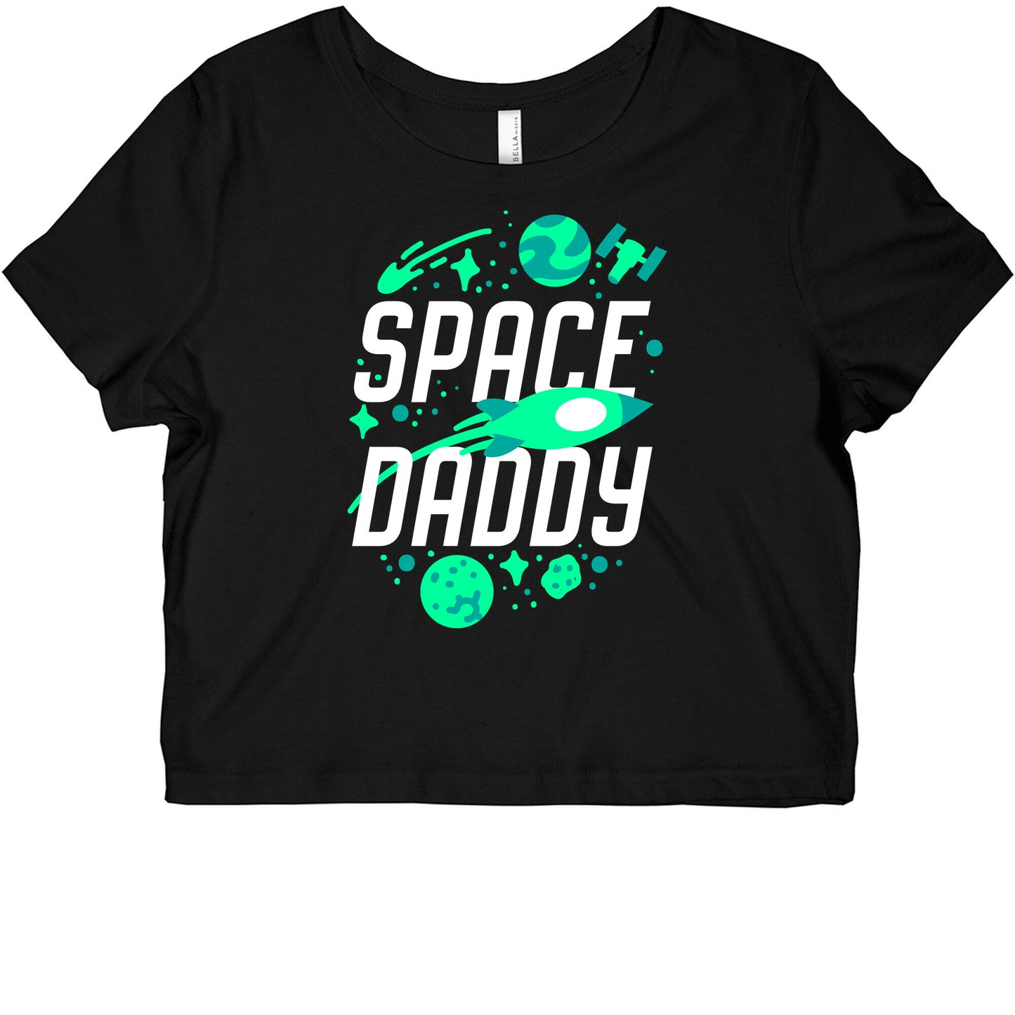 Space Daddy Graphic Baby Tee