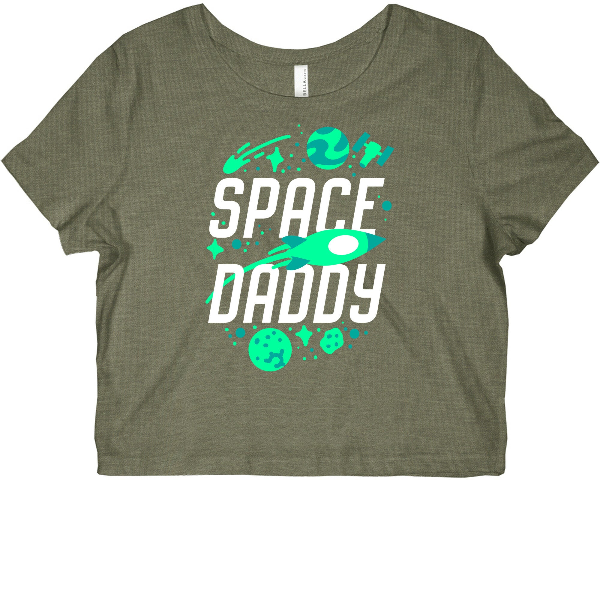 Space Daddy Graphic Baby Tee