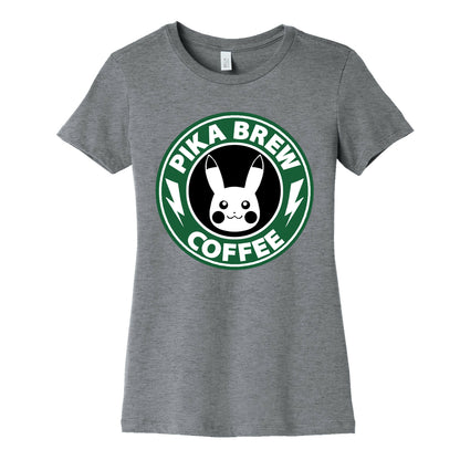 Pika Brew Coffee Women's Cotton Tee