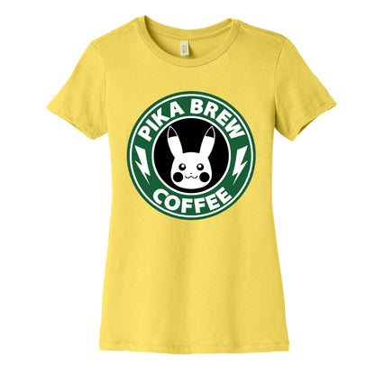 Pika Brew Coffee Women's Cotton Tee