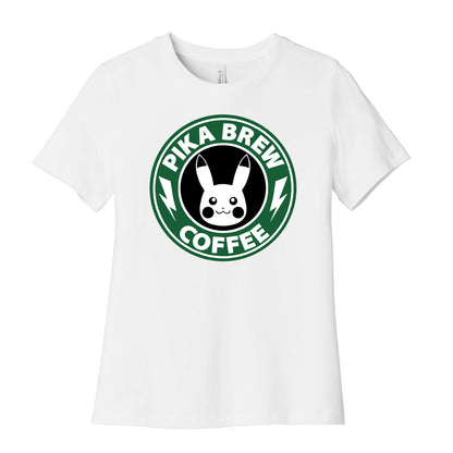 Pika Brew Coffee Women's Cotton Tee