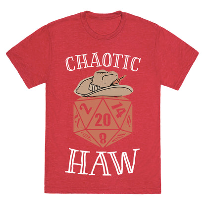 Chaotic Haw Unisex Triblend Tee