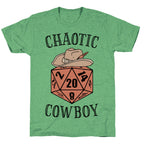 Chaotic cowboy Unisex Triblend Tee
