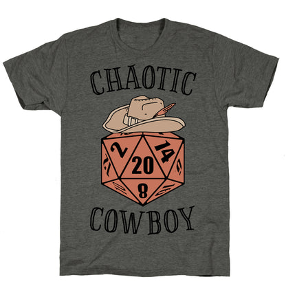 Chaotic cowboy Unisex Triblend Tee
