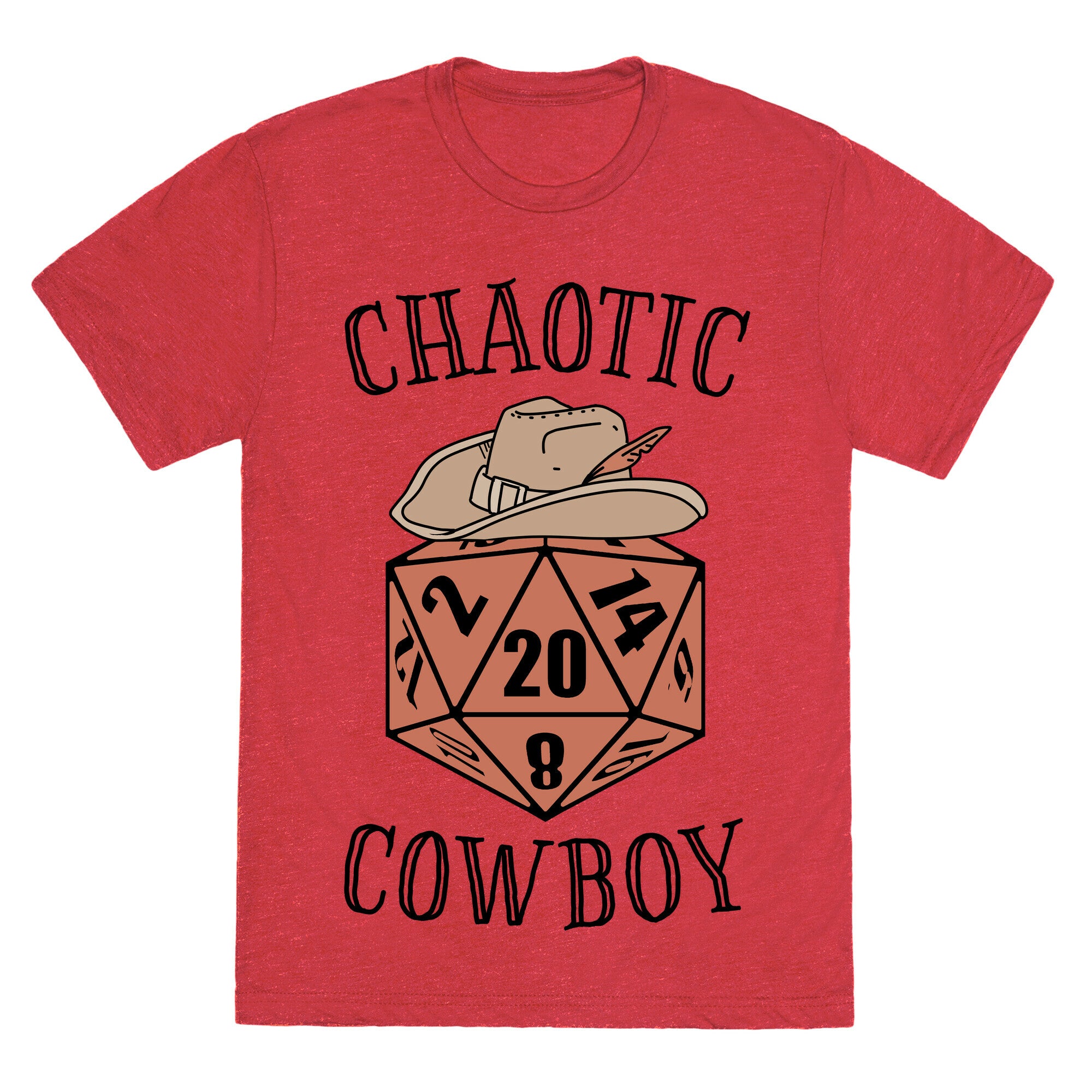 Chaotic cowboy Unisex Triblend Tee