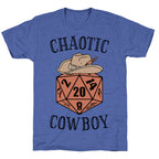 Chaotic cowboy Unisex Triblend Tee