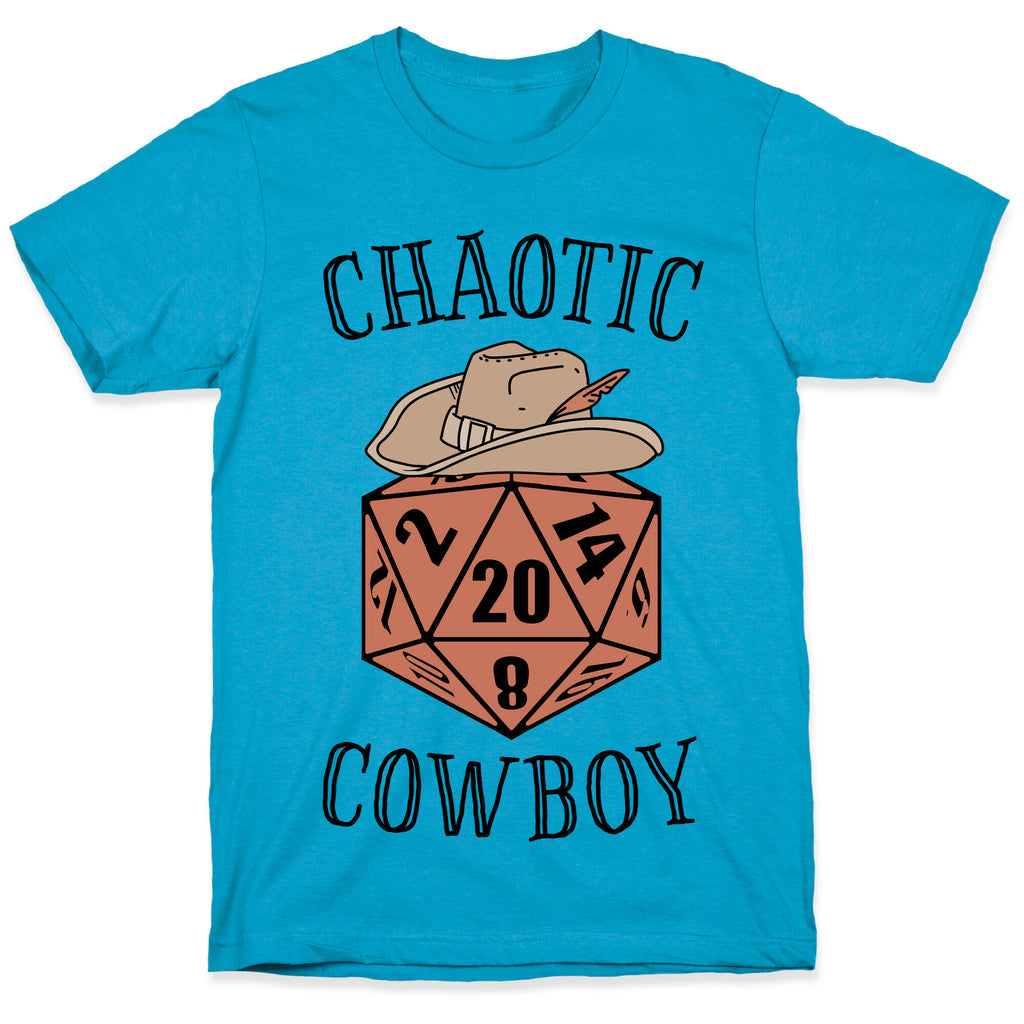 Chaotic cowboy Unisex Triblend Tee