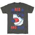 Red, Great White and Blue Unisex Triblend Tee