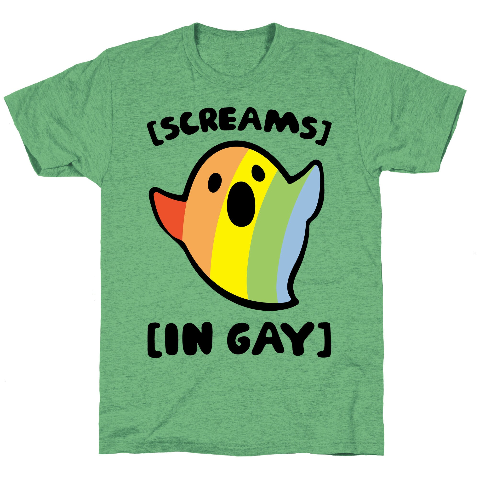 Screams In Gay Unisex Triblend Tee