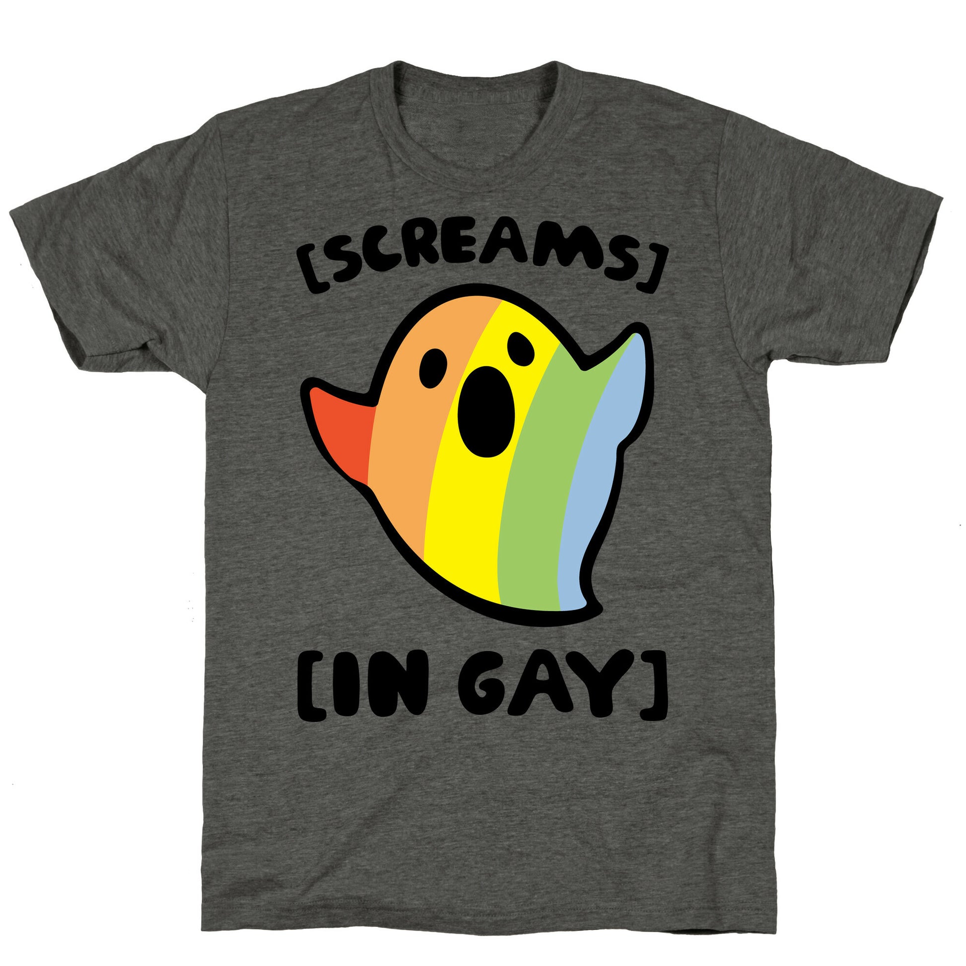 Screams In Gay Unisex Triblend Tee