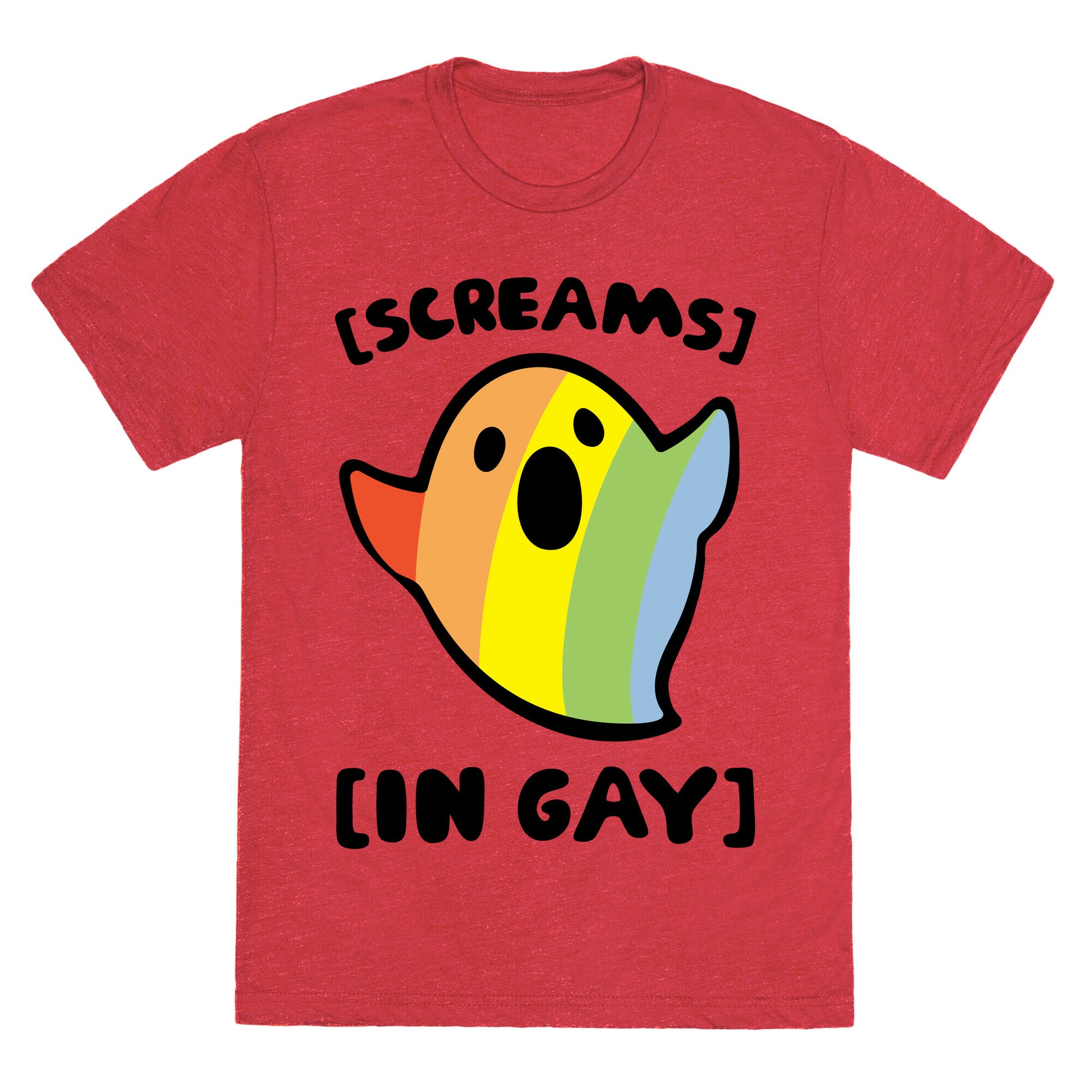 Screams In Gay Unisex Triblend Tee