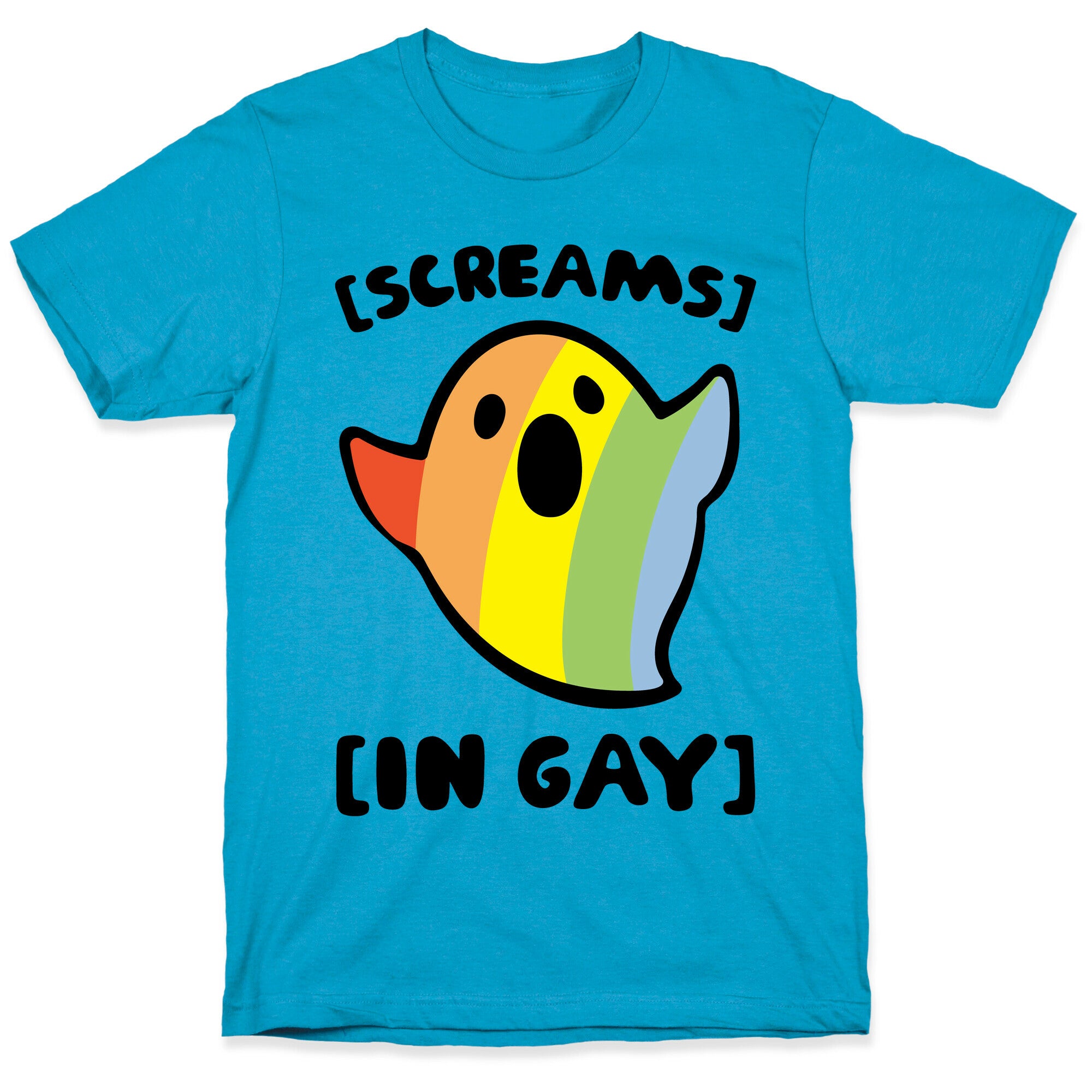 Screams In Gay Unisex Triblend Tee