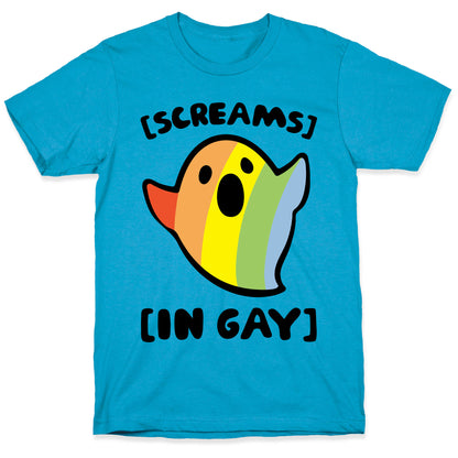 Screams In Gay Unisex Triblend Tee