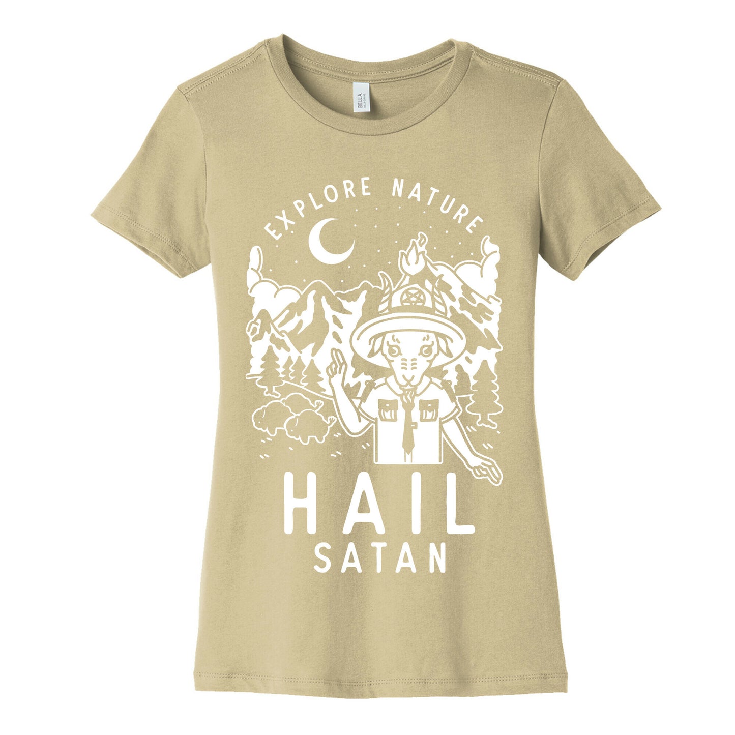 Explore Nature Hail Satan Women's Cotton Tee