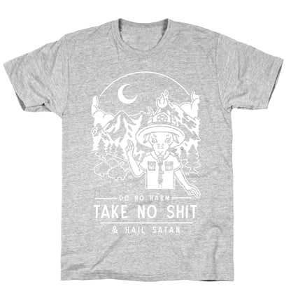 Do No Harm Take No Shit & Hail Satan T-Shirt