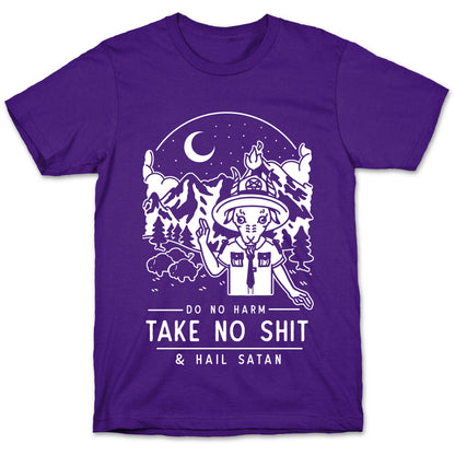 Do No Harm Take No Shit & Hail Satan T-Shirt