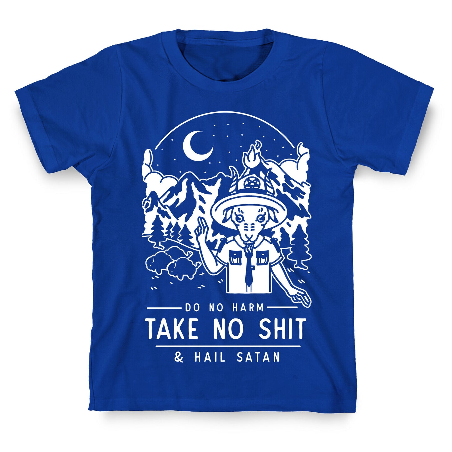 Do No Harm Take No Shit & Hail Satan T-Shirt