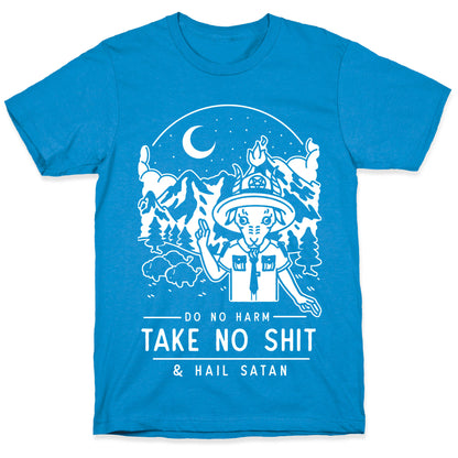 Do No Harm Take No Shit & Hail Satan T-Shirt
