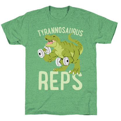 Tyrannosaurus Reps Unisex Triblend Tee