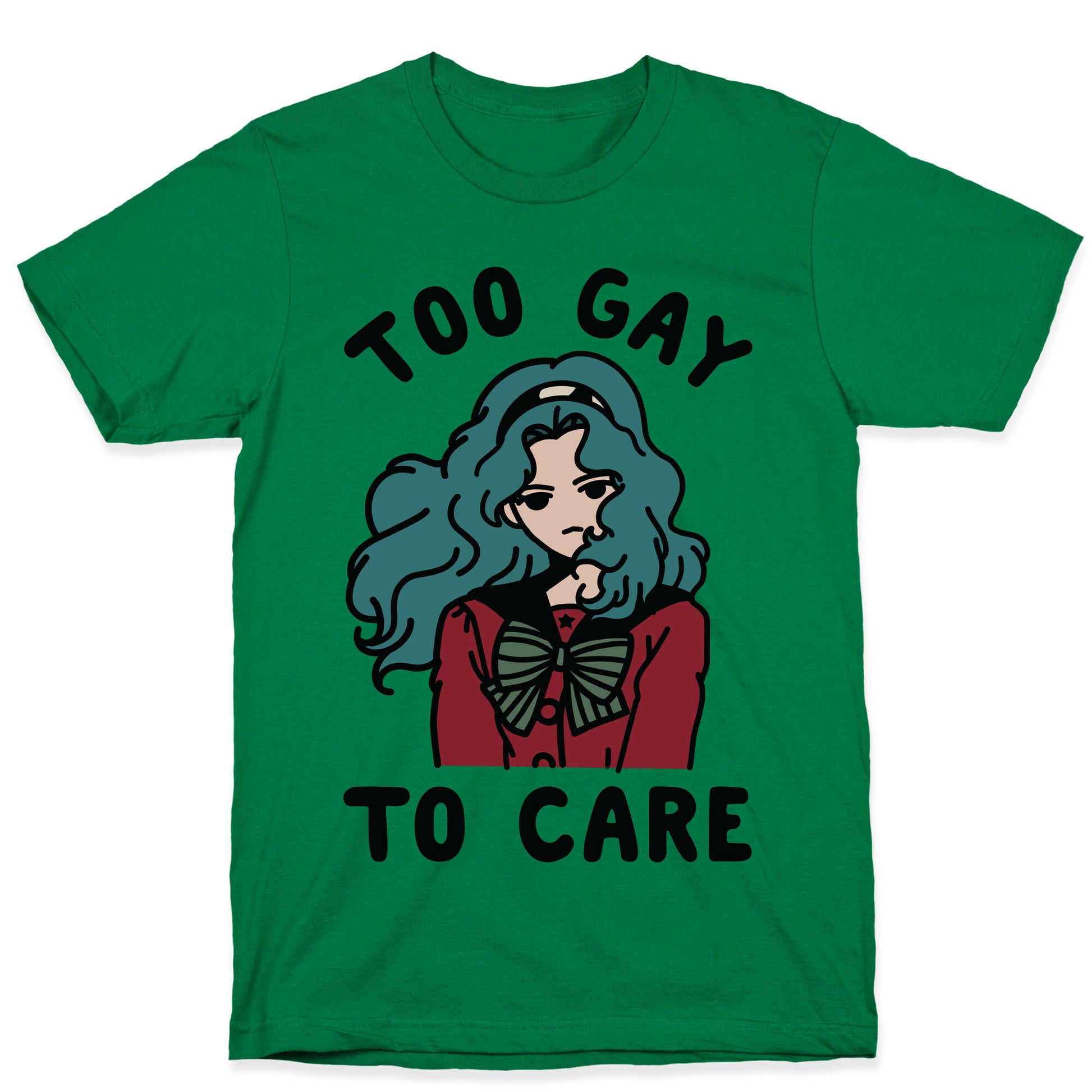 Too Gay To Care Michiru T-Shirt