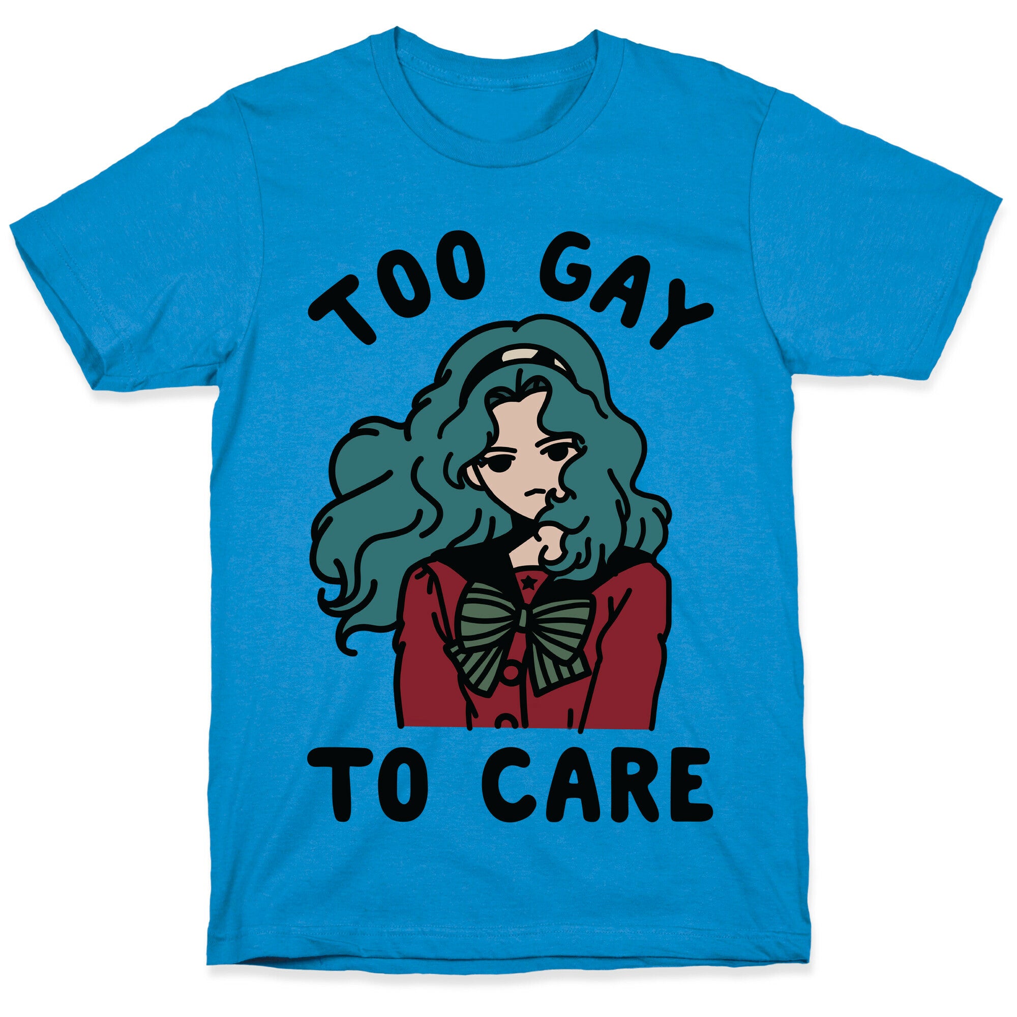 Too Gay To Care Michiru T-Shirt