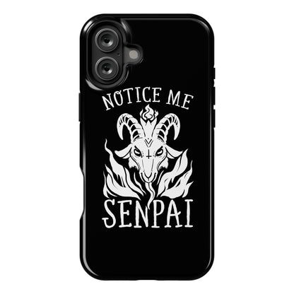 Notice Me Senpai! (Baphomet) Phone Case