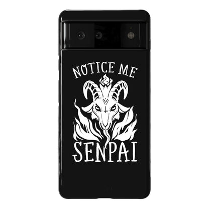 Notice Me Senpai! (Baphomet) Phone Case