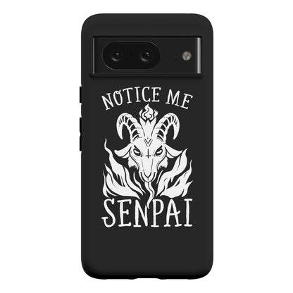 Notice Me Senpai! (Baphomet) Phone Case