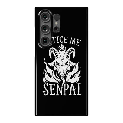 Notice Me Senpai! (Baphomet) Phone Case