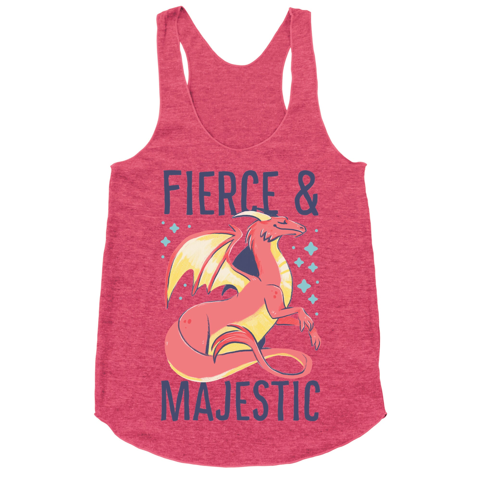 Fierce and Majestic - Dragon Racerback Tank