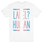 Label? Human Trans Pride T-Shirt