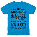 Dungeons & Don't Take My Reproductive Rights T-Shirt
