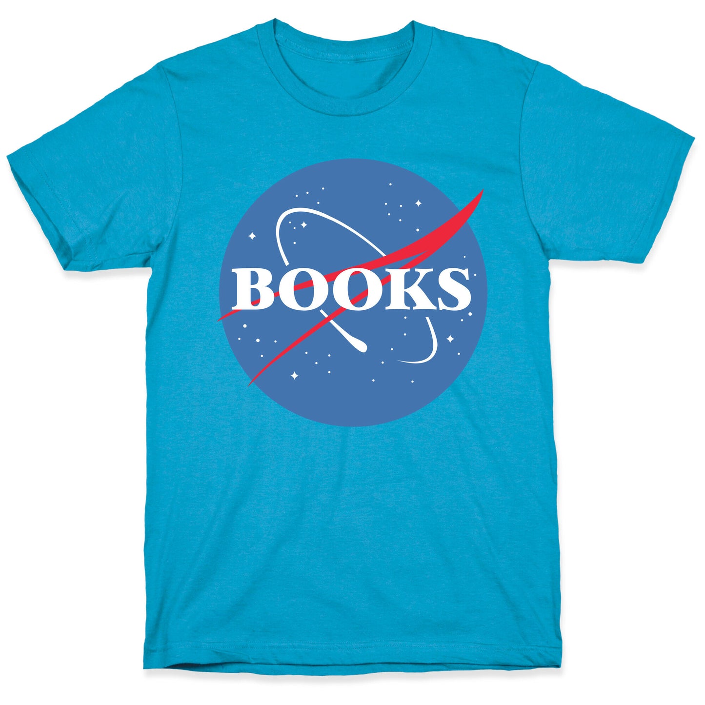 Books Nasa Parody Unisex Triblend Tee