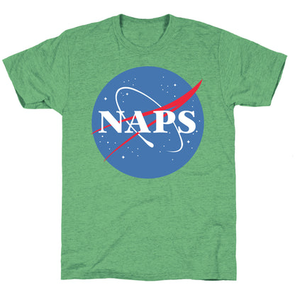 Naps Nasa Parody Unisex Triblend Tee