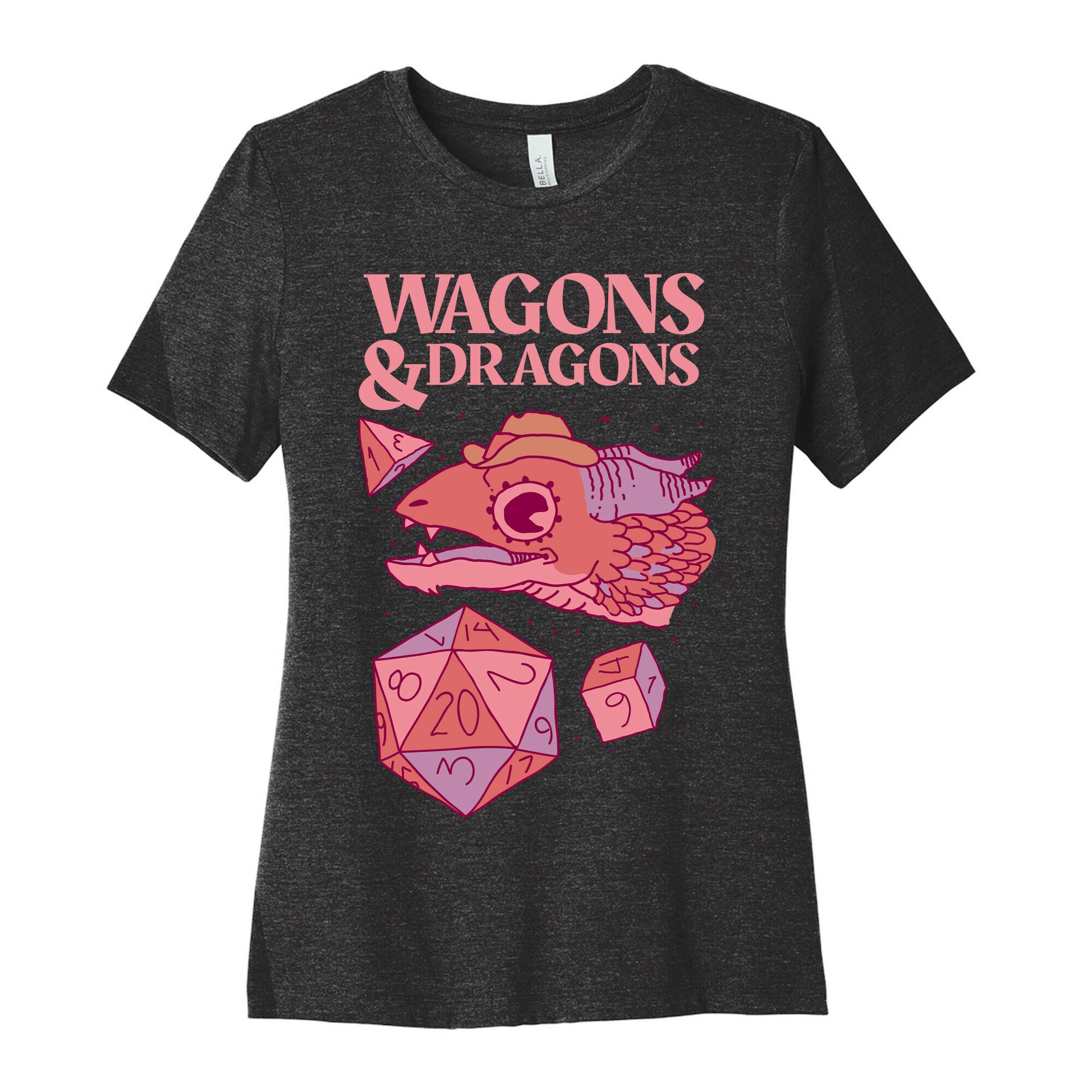 Wagons & Dragons Women's Cotton Tee