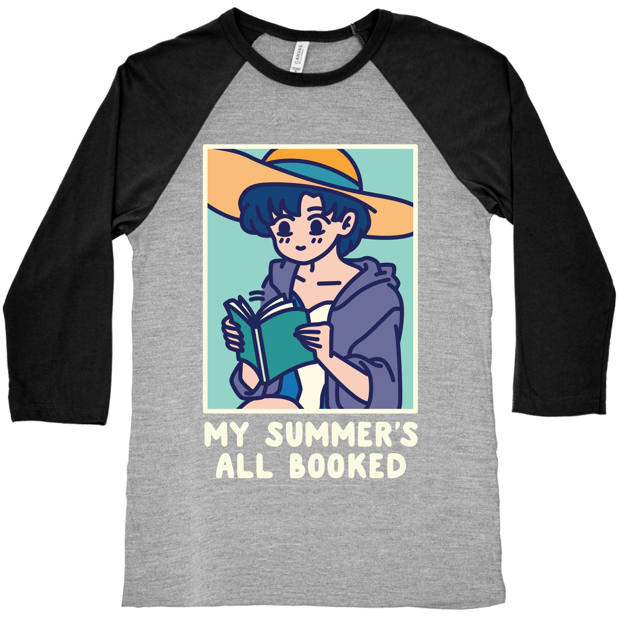 My Summer's All Booked Ami Baseball Tee