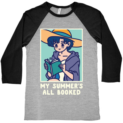 My Summer's All Booked Ami Baseball Tee