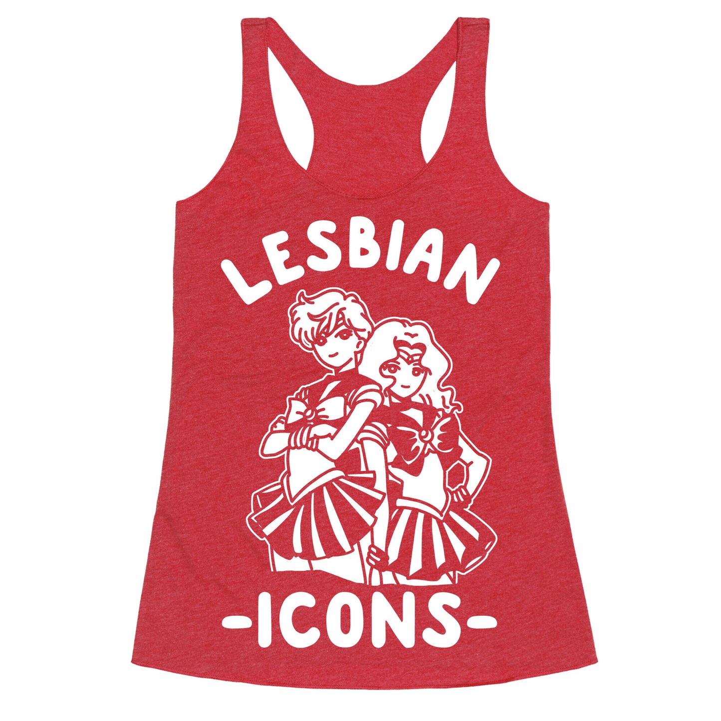 Lesbian Icons Racerback Tank