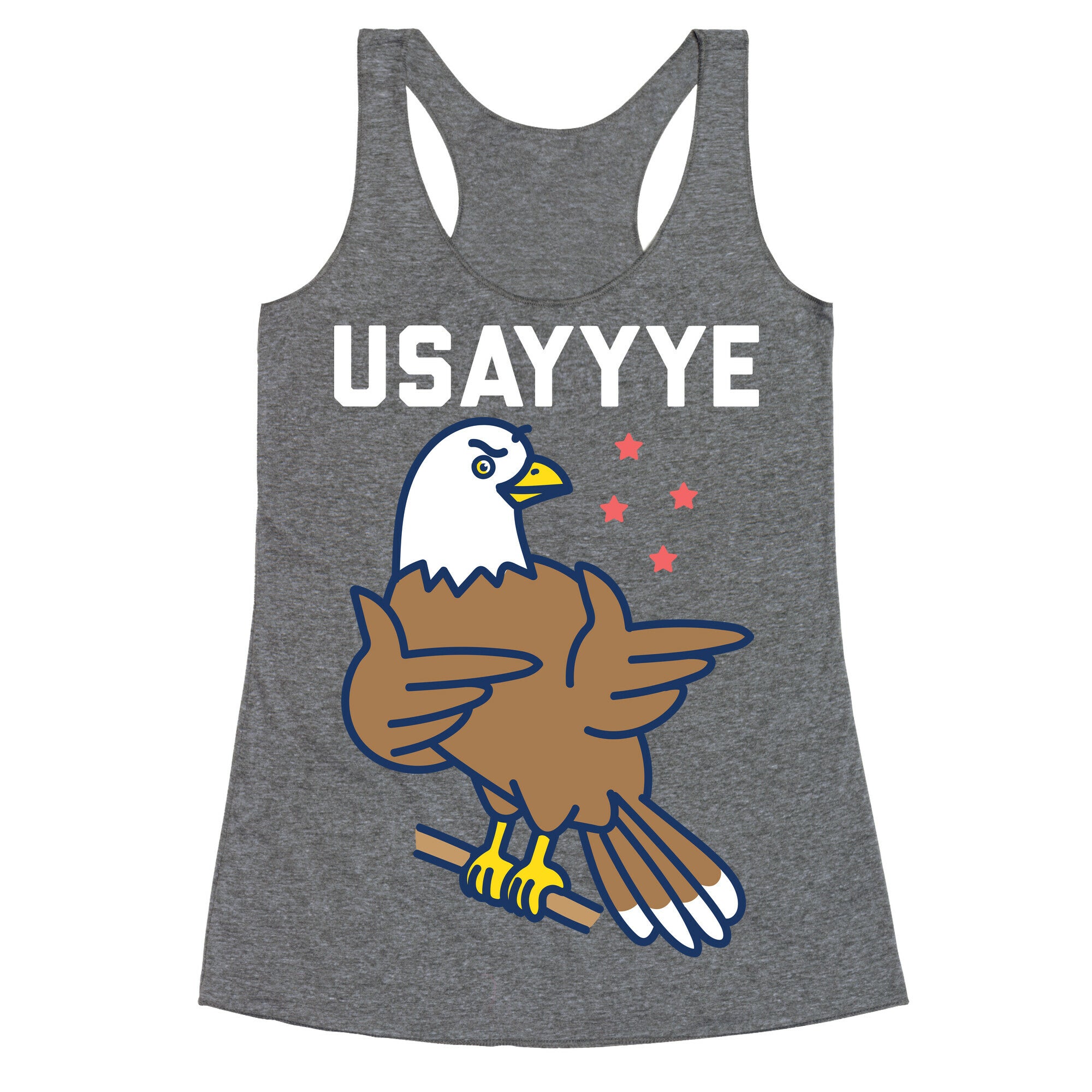 USAYYYE Bald Eagle Racerback Tank